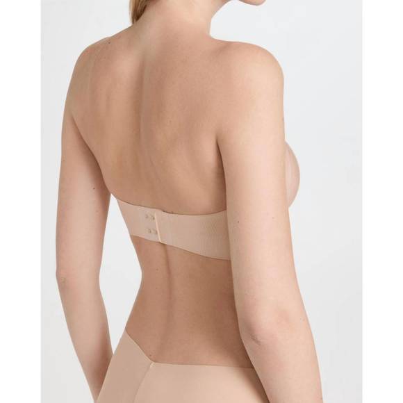 NEW COMMANDO butter soft support strapless bralette in beige - Picture 3 of 3